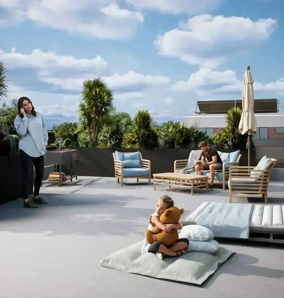 Mosilor, apartament 3 camere si terasa de 94 mp, ansamblu nou, finalizat